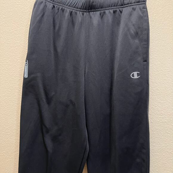 Champion Powertrain Athletic Jogging Pants Black Stretch Elastic Waist Sz S - Picture 4 of 8